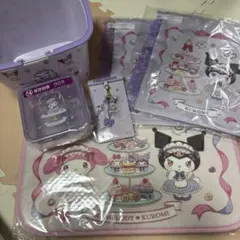 マイメロ　クロミ　クロミくじ　一番くじ　バスケット　セット