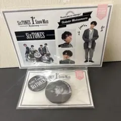 SixTONES 松村北斗　缶バッジ　ステッカー