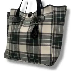美品　Brady ブレディ　チェック トートバッグ バッグ 大容量 A4 BRADY（ブレディー）の「Brady/ブレディ BECK CHECK／ベック