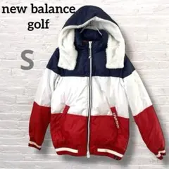 【ニューバランスゴルフ】ダウンジャケット ベスト 2wey 取り外し フード付き