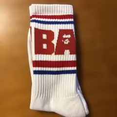 A BATHING APE I LOVE BAPE ソックス