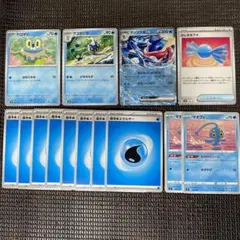 ポケモンカード　マナフィ•ゲッコウガex 進化ライン　6枚セット+おまけ