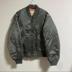 【入手困難 】HOUSTON オリーブ　MA-1 フライトジャケット