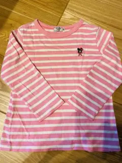 ミキハウス ロンT ボーダー