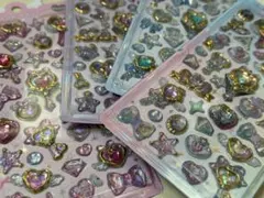 【正規品】4枚ボンボンドロップ マジカル（レインボー・ブルー・ピンク・パープル）