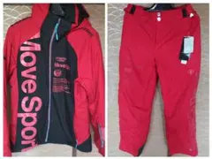新品タグ付 & 良品 DESCENT MOVE SPORTS ウエア上下