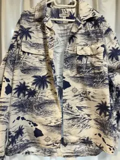 Engineered Garments ハワイアン長袖シャツ