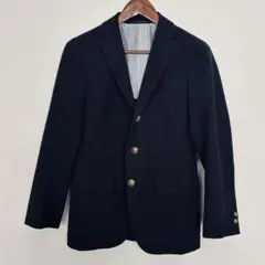 グリーンレーベル ブレザー ジャケット 紺ブレ 金ボタン XS ネイビー