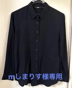 UNIQLO ユニクロ レーヨンブラウス ブラック Sサイズ