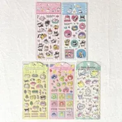 サンリオ キャラクターズ シール 5点セット