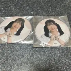 NGT48シアターくじ 高島柚愛2025年10月缶バッジ２個セット