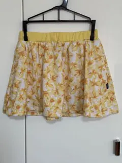 prince テニスウェア スコート イエロー 花柄 Sのサムネイル