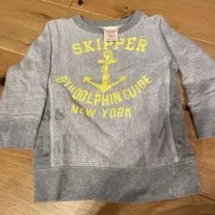 DENIM DUNGAREE グレー トレーナー X-SMALL 100