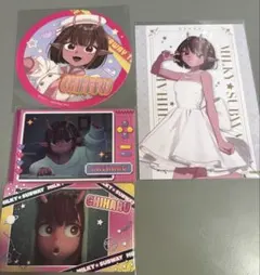 ミルキーサブウェイ マキナ スイパラ 特典 コースター ポストカード