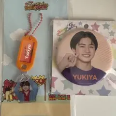 池川侑希弥 キーホルダー＆缶バッジセット