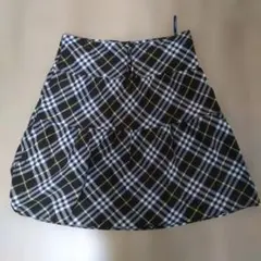 BURBERRY　LONDON　ブラウン　チェックスカート　ノバチェック　40