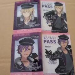 あんスタ　スタライくじ　UNDEAD 　クリアフォトカード　セット