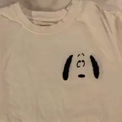 PEANUTS スヌーピー 刺繍 Tシャツ ホワイト