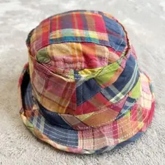 NEW YORK HAT パッチワーク バケットハット マルチカラー USA製のサムネイル