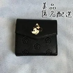 マリークワント ディズニー ミニー 財布 ウォレット ブラック - メルカリ