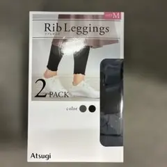 Atsugi Rib Leggings 2足組 Mサイズ