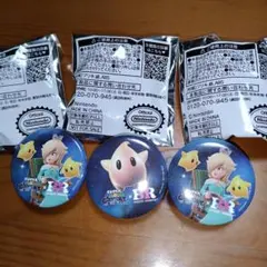 スーパーマリオ 缶バッジ クリップ3個セットのサムネイル