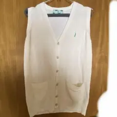 イーストボーイ　サマーベスト ホワイト サイズ11号