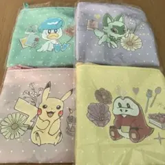 ポケモン トートバッグ&ポーチコレクション vol.9 ガチャガチャ 4個セット