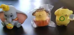 ポムポムプリン　ダンボ　 フィギュア 3点セット