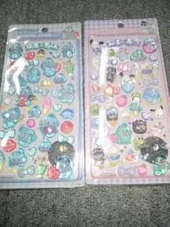 【正規品】ボンボンドロップシール　サンリオ　はぴだんぶい　けろっぴ　バツマル