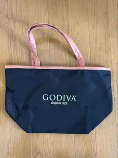 新品・未使用 GODIVA トートバッグ　ブラック×ブラウン
