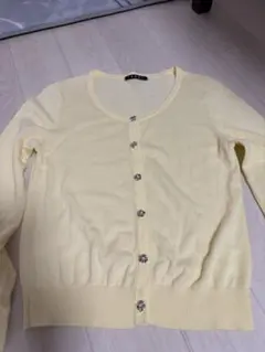 INGNI イエロー 長袖カーディガン