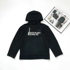 ワイスリー　Y-3 （S） BAN×KARAコラボ　プルオーバー パーカー　黒のサムネイル