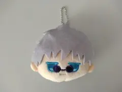 呪術廻戦　懐玉・玉折　フェイス　ぬいぐるみ　キーホルダー　五条 悟　ダイソー