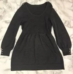 【極美品】レリアン Leilian ウール100% ニットチュニック 13