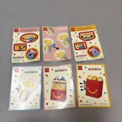 マクドナルド パペットスンスン シール 6枚セット