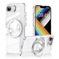 ③360度回転スタンド　iPhone16e 用 ケース MagSafe対応