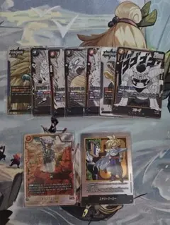 ドラゴンボールカードFW トランクス未来　パラレル　エナジーマーカー銀セット+α