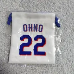 中日ドラゴンズ　きんちゃく　ユニホームバージョン　大野雄大選手22