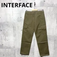 グリーン ワークパンツ