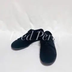 Fred Perry フレッドペリー　ブラック スエード シューズのサムネイル