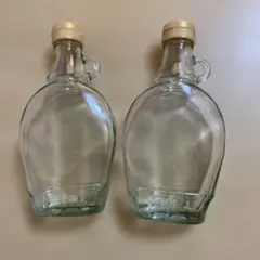 空き瓶 2本セット ハンドメイド 工作素材