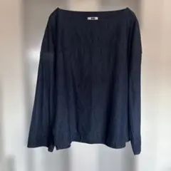 UNIQLO ダークデニム 長袖シャツ ＸＬ