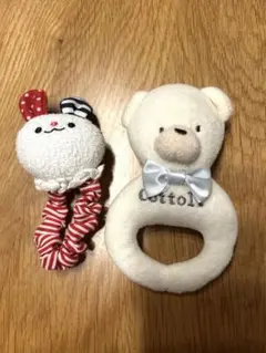 コンビ　コトリ　ベビー用 ラトル 2点セット