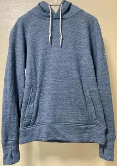 LENACOSパーカー／COLOR FRENCH TERRY HOODIE 青