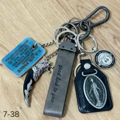 カラビナ　キーホルダー　じゃらじゃら系　男前　ストリート　古着　アメカジ　USA