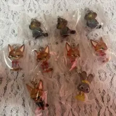 ち*こ様 ＼オークション/ズートピア フィギュアチャーム 9個セット