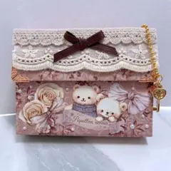 蛇腹ファイル おすそ分け ハンドメイド チェーン付き376番