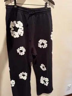 DENIM TEARS 花柄スウェットパンツ M