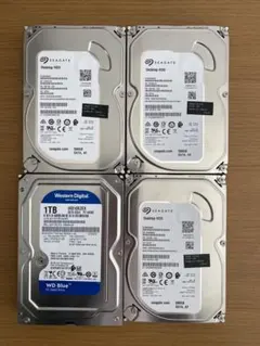 ✨4個セット✨HDD 1000GB✨大容量1TB✨2.5インチ✨02-02 ✨4個セット✨HDD 1000GB✨大容量1TB✨2.5インチ✨04-07 - メルカリ